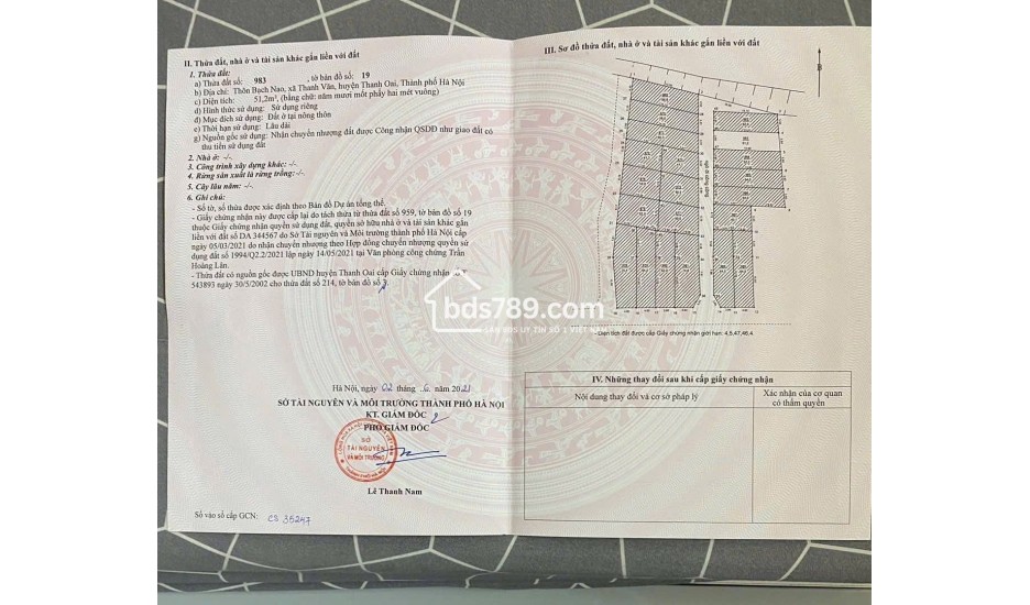 Bán đất Bạch Nao đường xe tải giá chỉ hơn 3x tỷ hiếm còn sót lại
